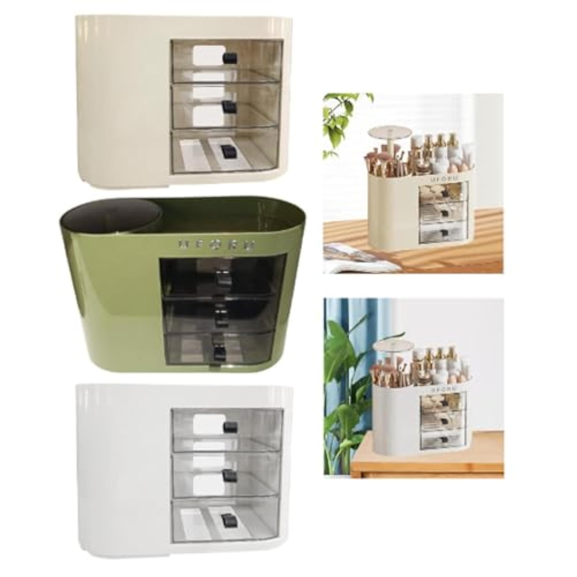 Elegant Makeup Organizer, Cosmetic Display Case